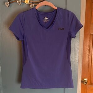 Fila Short Sleeve Blue Athletic Tee